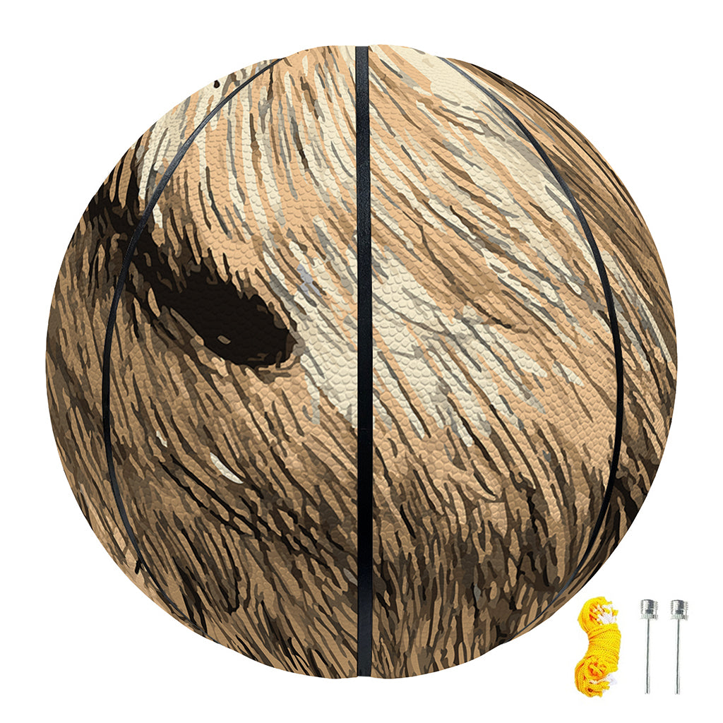 Labrador Retriever And Puppy Print Basketball