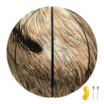 Labrador Retriever And Puppy Print Basketball