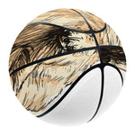 Labrador Retriever And Puppy Print Basketball