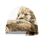Labrador Retriever And Puppy Print Beanie