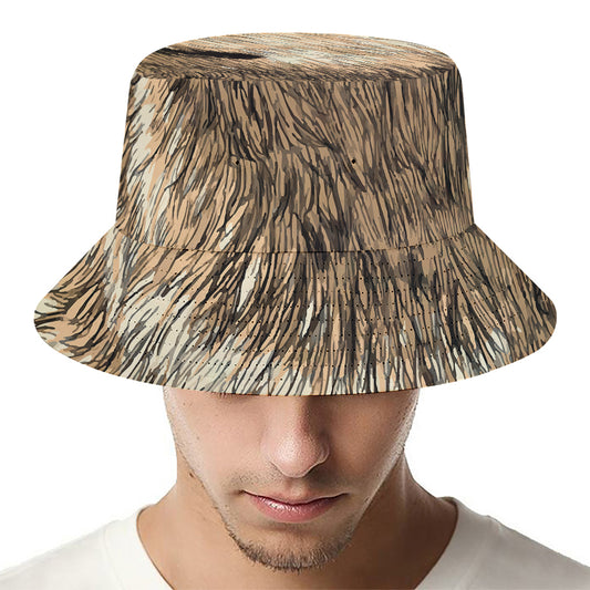 Labrador Retriever And Puppy Print Bucket Hat