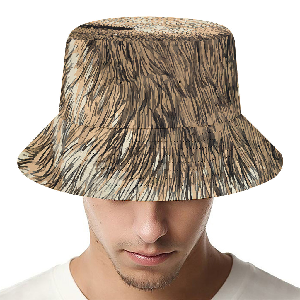 Labrador Retriever And Puppy Print Bucket Hat