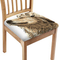 Labrador Retriever And Puppy Print Chair Cushion Cover