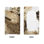 Labrador Retriever And Puppy Print Changing Pad Cover