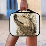 Labrador Retriever And Puppy Print Classic Bible Case