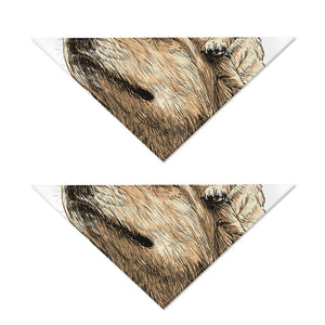 Labrador Retriever And Puppy Print Dog Bandana