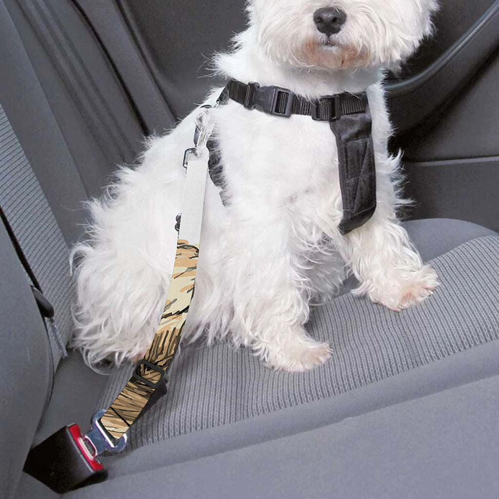 Labrador Retriever And Puppy Print Dog Seat Belt