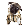 Labrador Retriever And Puppy Print Dog Zip Up Hoodie