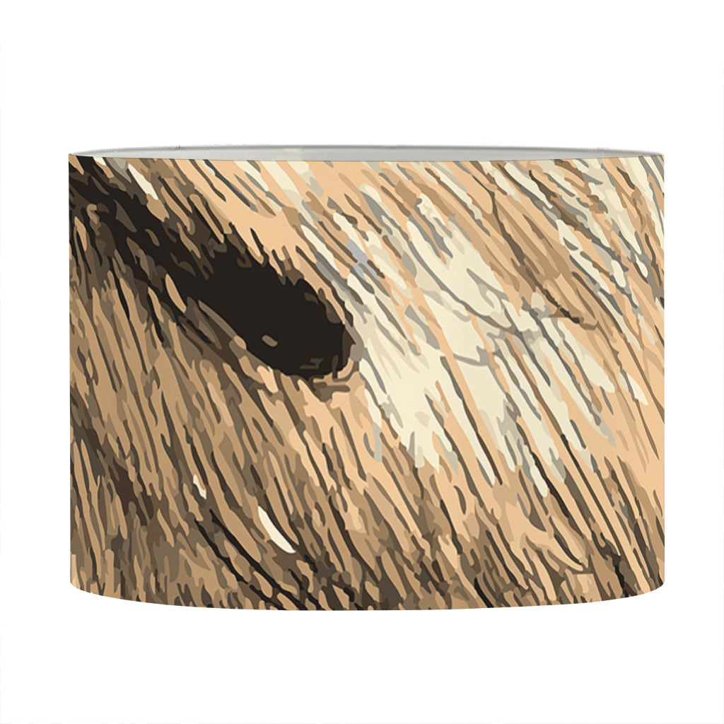 Labrador Retriever And Puppy Print Drum Lamp Shade
