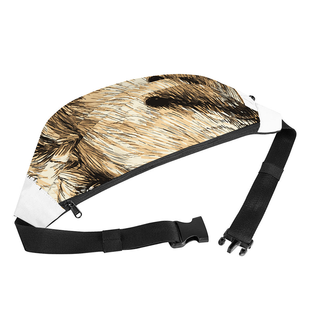 Labrador Retriever And Puppy Print Fanny Pack