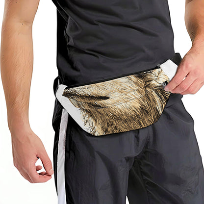 Labrador Retriever And Puppy Print Fanny Pack