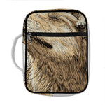 Labrador Retriever And Puppy Print Front Pocket Bible Bag
