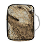 Labrador Retriever And Puppy Print Front Pocket Bible Bag