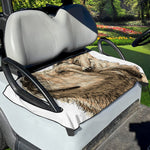 Labrador Retriever And Puppy Print Golf Cart Seat Cover