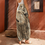 Labrador Retriever And Puppy Print Harem Pants