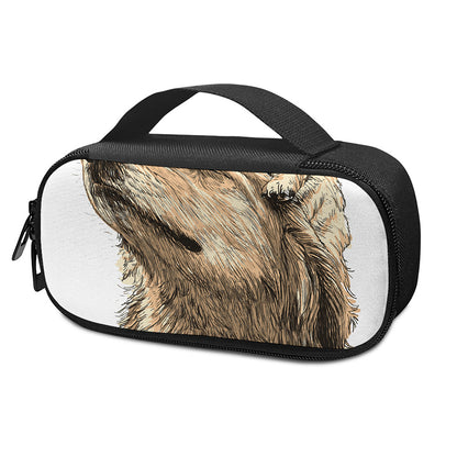 Labrador Retriever And Puppy Print Insulin Cooler Travel Case