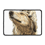 Labrador Retriever And Puppy Print Kitchen Mat