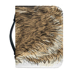 Labrador Retriever And Puppy Print Leather Bible Cover