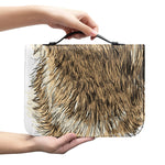 Labrador Retriever And Puppy Print Leather Bible Cover