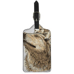 Labrador Retriever And Puppy Print Luggage Tag