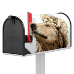 Labrador Retriever And Puppy Print Mailbox Cover