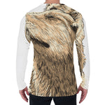 Labrador Retriever And Puppy Print Men's Long Sleeve T-Shirt