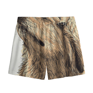 Labrador Retriever And Puppy Print Mesh Shorts