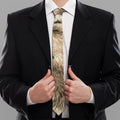 Labrador Retriever And Puppy Print Necktie