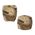 Labrador Retriever And Puppy Print Office Chair Cover