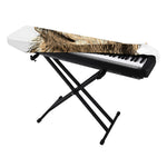 Labrador Retriever And Puppy Print Piano Keyboard Cover