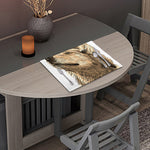 Labrador Retriever And Puppy Print Placemat