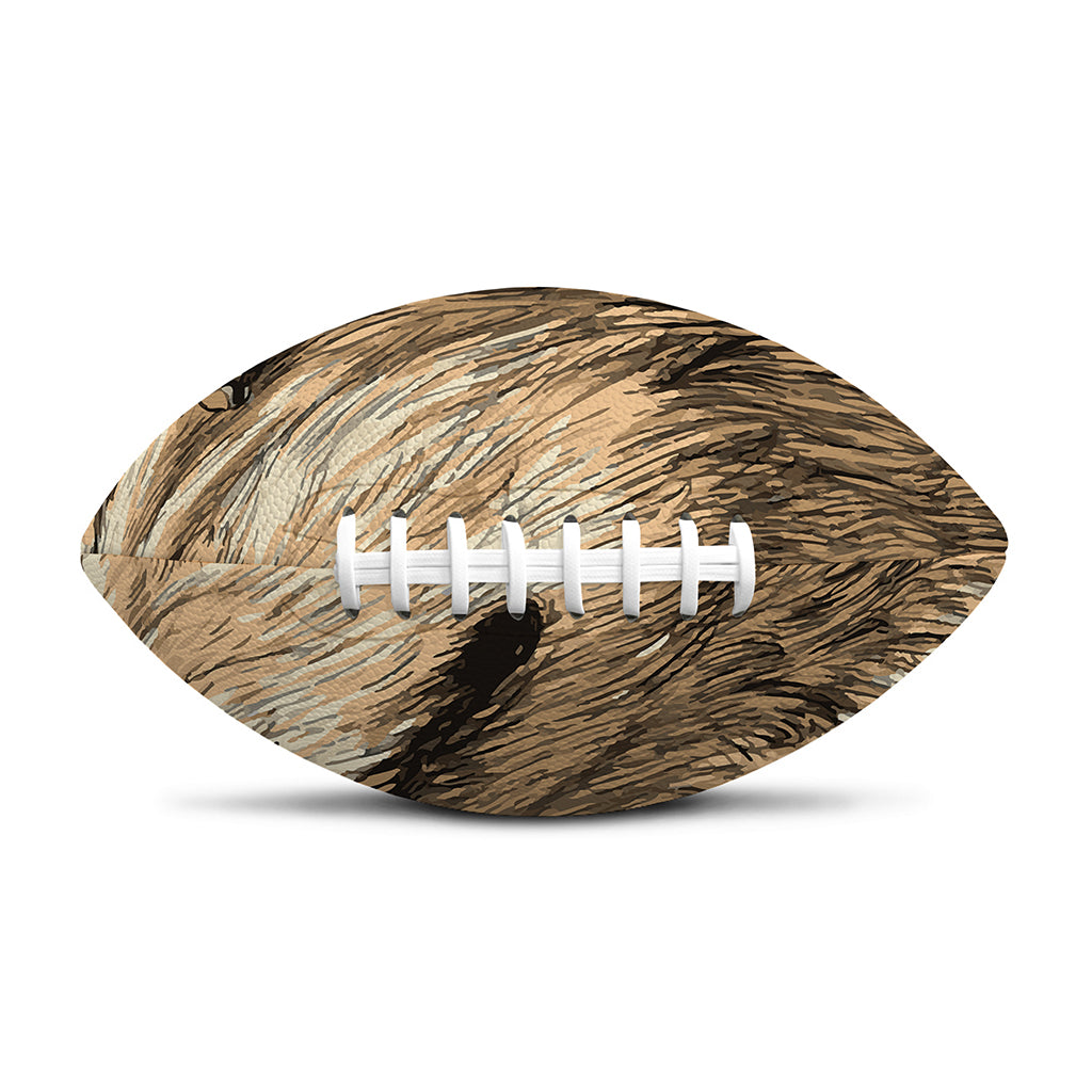 Labrador Retriever And Puppy Print Rugby Ball