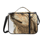 Labrador Retriever And Puppy Print Shoulder Strap Bible Bag