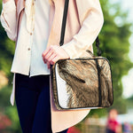 Labrador Retriever And Puppy Print Shoulder Strap Bible Bag