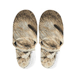 Labrador Retriever And Puppy Print Slippers