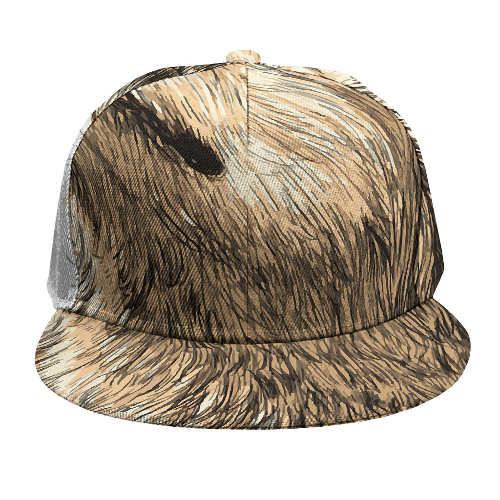 Labrador Retriever And Puppy Print Snapback Cap