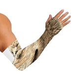 Labrador Retriever And Puppy Print Sun Protection Arm Sleeves