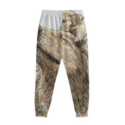 Labrador Retriever And Puppy Print Sweatpants
