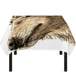 Labrador Retriever And Puppy Print Tablecloth