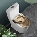 Labrador Retriever And Puppy Print Toilet Lid Cover