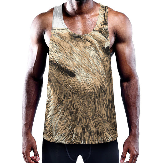 Labrador Retriever And Puppy Print Training Tank Top