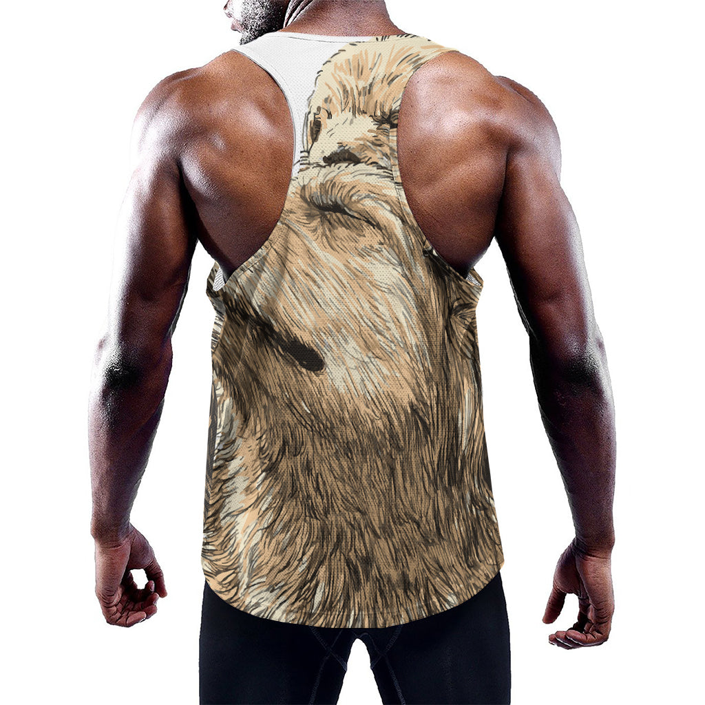 Labrador Retriever And Puppy Print Training Tank Top