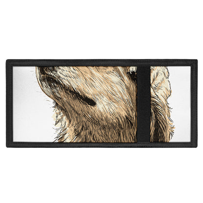 Labrador Retriever And Puppy Print Trifold Wallet