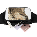 Labrador Retriever And Puppy Print Waist Bag