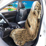 Labrador Retriever And Puppy Print Waterproof Car Seat Cover