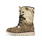 Labrador Retriever And Puppy Print Winter Boots