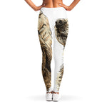 Labrador Retriever And Puppy Print Women's Leggings