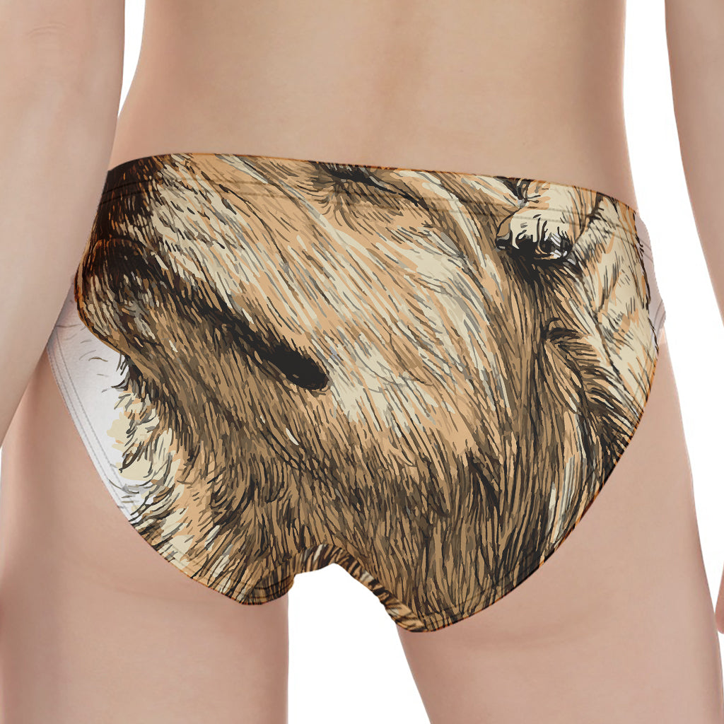 Labrador Retriever And Puppy Print Women's Panties