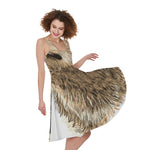 Labrador Retriever And Puppy Print Women's Sleeveless Dress