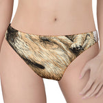 Labrador Retriever And Puppy Print Women's Thong